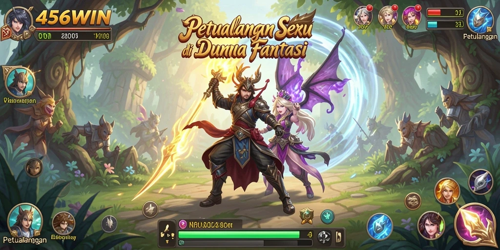 Tampilan antarmuka <strong>456WIN</strong> yang memikat dan seru saat bermain.