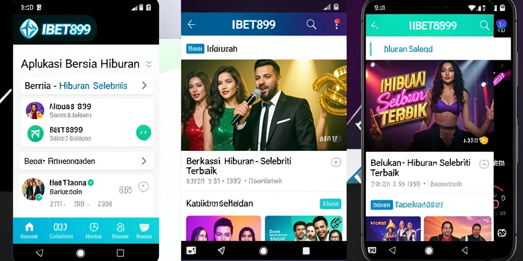 Tampilan antarmuka IBET899 yang modern dan interaktif.